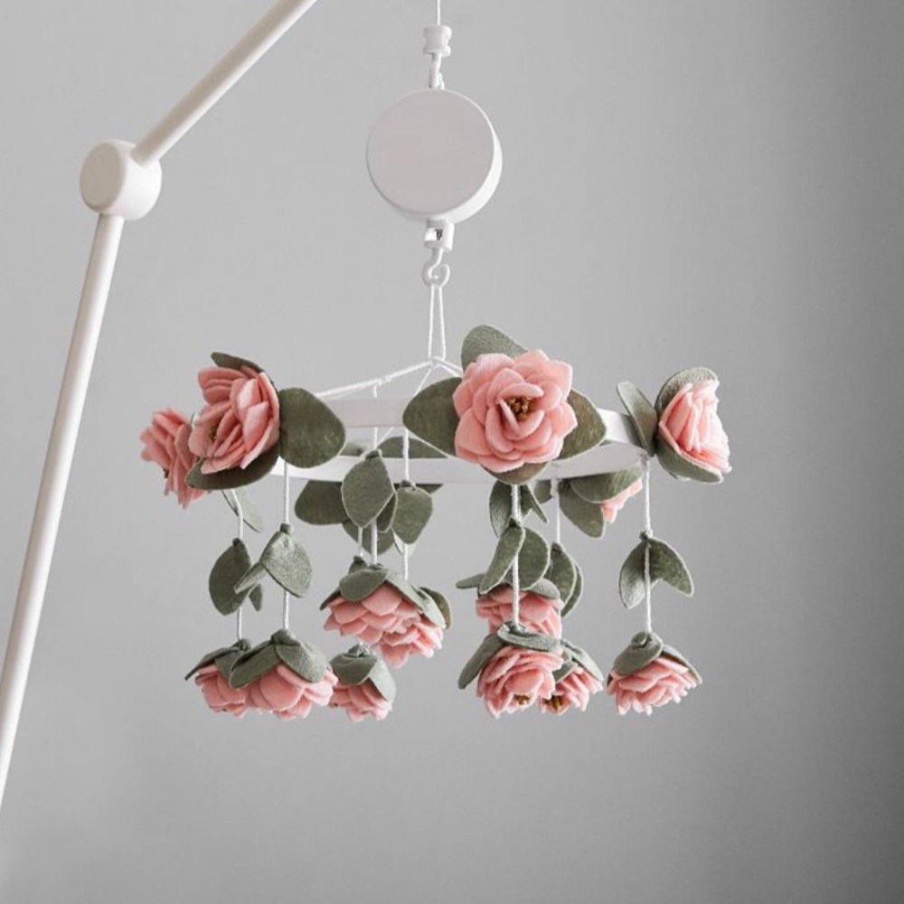 Pottery Barn Kids Floral Mobile